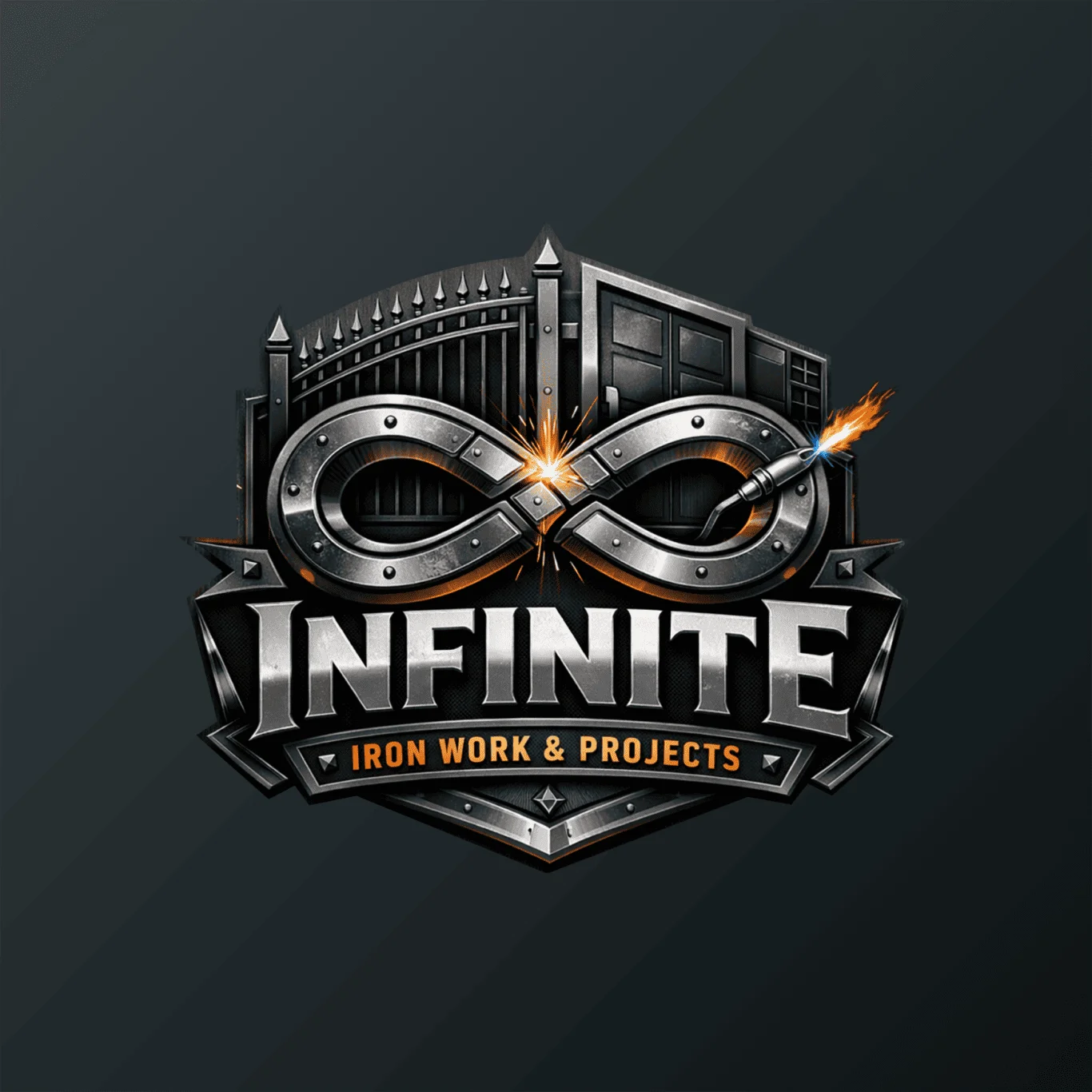 Logo Infinite Iron Work & Projects